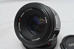 220225★極上★Minolta MAXXUM a.f. 50mm 1:1.7 (22) [並行輸入品]