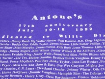 USA製 90s ビンテージ antone's 17th Anniv Willie Dixon 追悼記念 ブルース Tシャツ XL Little Walter Muddy Waters Jimmy Reed BB King_画像9