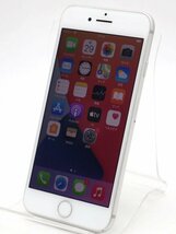 １円～★質流れ★iPhone 8 64GB シルバー SIMロック解除済 au「○」 MQ792J/A バッテリー最大容量82% 画面引っ掻き傷 iOS14.6 Apple 白ロム_画像1