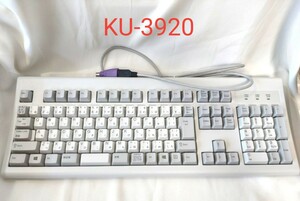 【中古品】USB/PS2キーボード　KU-3920　日本語配列
