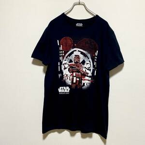 アメリカ古着　デストルーパー　ストームトルーパー　STAR WARS スターウォーズ　ブラック　黒　映画　半袖Ｔシャツ　【Ｃ128】