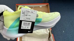 NIKE ナイキ ウィメンズ ズーム フライ 4 24cm フラッシュイエロー×ブラック 未使用品