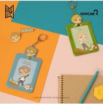 TinyTAN 公式 フォトカードキーホルダー　韓国　K-POP☆BTS 防弾少年団 SUGA シュガ☆ROYCHE TinyTAN キーホルダー フォトカード入れ_画像5