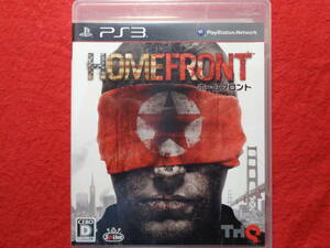 ★即決★起動画像有★　ホームフロント　　PS3　ソフト　198　HOME　FRONT