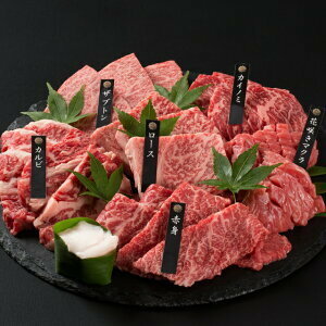 [神戸牛 が豪華な6点盛の焼肉セットに！]　神戸牛 6点食べ比べ焼肉600ｇ（3～4人前）