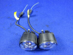 日産 純正 OP オプション LED プロジェクター フォグ ランプ ライト レンズ エアロ エルグランド E52 セレナ C26 C25 ジューク F15