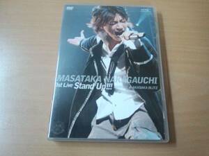 中河内雅貴DVD「Masataka Nakagauchi 1st LIVE Stand Up!!!」●