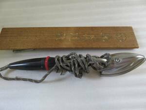  Showa Retro National electric sewing trowel old iron kote