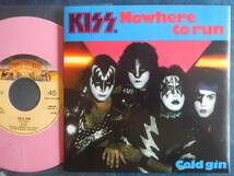 【7】KISS(600 849NOWHERE TO RUN未使用100枚限定欧州製オランダCASABLANCAレーベルPS仕様ピンクマーブル盤)_画像2