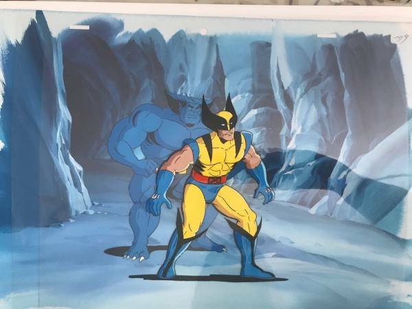 X-MEN Marvel マーベル　ウルヴァリン 原画 セル画 限定 レア Disney 入手困難