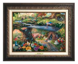 Disney Fine Art ディズニーファインアート ふしぎの国のアリス 限定 レア　Thomas Kinkade