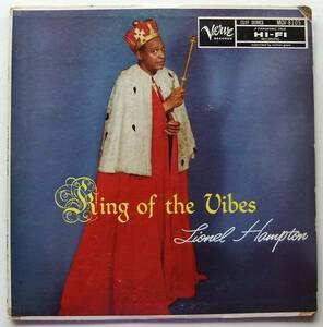 ◆ LIONEL HAMPTON / King of the Vibes ◆ Verve MGV-8105 (trumpet:dg) ◆ W