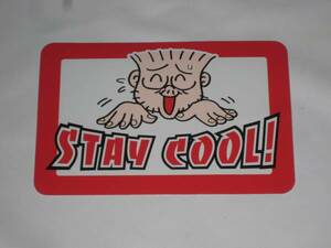 3290★新品★STAY COOL ステッカー★カワイイ★