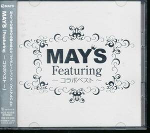 メイズ★MAY'S/Featuring~コラボベスト~★2CD★メイ・ジェイMay J./SOFFeT/ZEBBRA/JAM（faith）/WISEクレンチ&ブリスタCLIFF EDGE/JAY'ED