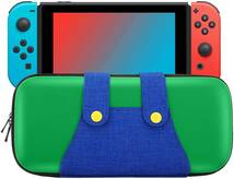 ルイージ 有機ELモデル対応 EVA素材 耐衝撃 Nintendo Switch ケース ニンテンドー スイッチ 収納バッグ 小物収納可能 Switch Lite Switch_画像6