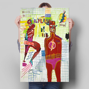 バスキア Basquiat ポスター 70x50cm 海外 北欧 アート インテリア 雑貨 グッズ 絵 絵画 グラフィティ 画家 ジャン ミシェル 11
