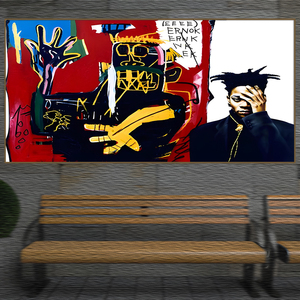 バスキア Basquiat ポスター 30x60cm 海外 北欧 アート インテリア 雑貨 グッズ 絵 絵画 グラフィティ 画家 ジャン ミシェル 16