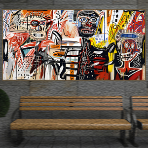 バスキア Basquiat 特大 ポスター 140x70cm 海外 北欧 アート インテリア 雑貨 グッズ 絵 絵画 グラフィティ 画家 ジャン ミシェル 14