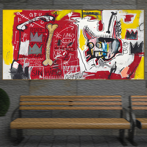 バスキア Basquiat 特大 ポスター 140x70cm 海外 北欧 アート インテリア 雑貨 グッズ 絵 絵画 グラフィティ 画家 ジャン ミシェル 12