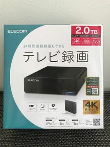 外付けハードディスク 2TB（ブラック）