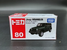 〓トミカ TOMICA〓赤箱 No.80 ジープ ラングラー Jeep WRANGLER @ミニカー タカラトミー_画像2