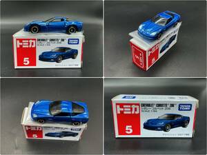 〓トミカ TOMICA〓赤箱 No.5 シボレーコルベットZ06 CHEVROLET CORVETTE Z06 @ミニカー タカラトミー