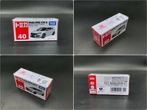 〓トミカ TOMICA〓赤箱 No.40 ホンダ シビック タイプR ホワイト Honda Civic Type R @ミニカー タカラトミー