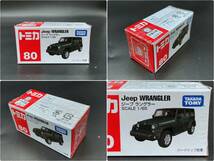 〓トミカ TOMICA〓赤箱 No.80 ジープ ラングラー Jeep WRANGLER @ミニカー タカラトミー_画像1