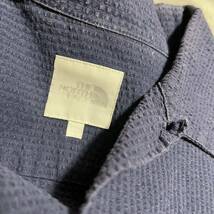 THE NORTH FACE S/S Iris Shirt ノースフェイス シアサッカー アイリスシャツ 半袖 オープンカラー メンズ L_画像3