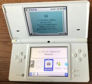 【動作確認済】Nintendo DSI ホワイト　任天堂 ニンテンドーDSi 