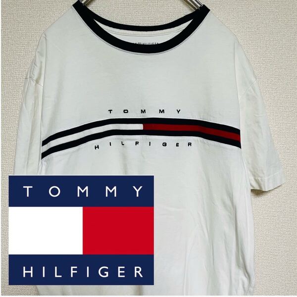 トミーヒルフィガー 未使用に近い TOMMY HILFIGER 半袖Tシャツ