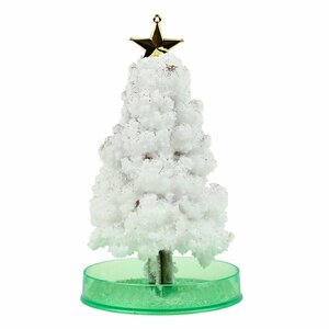マジックツリー クリスマスツリー 12時間で育つ不思議なツリー【ホワイト】