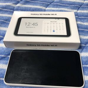 Galaxy 5G Mobile Wi-Fi SCR01SWU ホワイト