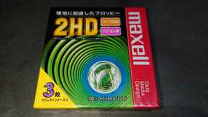 [ new goods ]maxell 3.5 type floppy disk 2HD / FD 3 sheets entering 