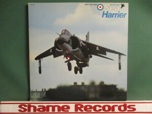  ： SEA HARRIER ブリティッシュ・エアロスペース / シー・ハリヤー LP (( ブックレット / ポスター / ステッカー / イギリス / 飛行機