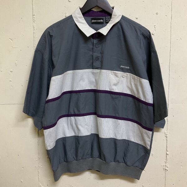 pierre cardin ピエールカルダン 半袖 ポロシャツ XL 古着