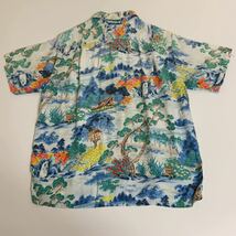 60年代60sアロハシャツ ビンテージペニーズ和柄 PENNEY’S_画像6