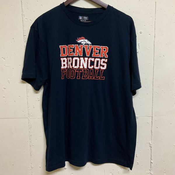 NFL DENVER BRONCOS Tシャツ プリントTシャツ XL 古着