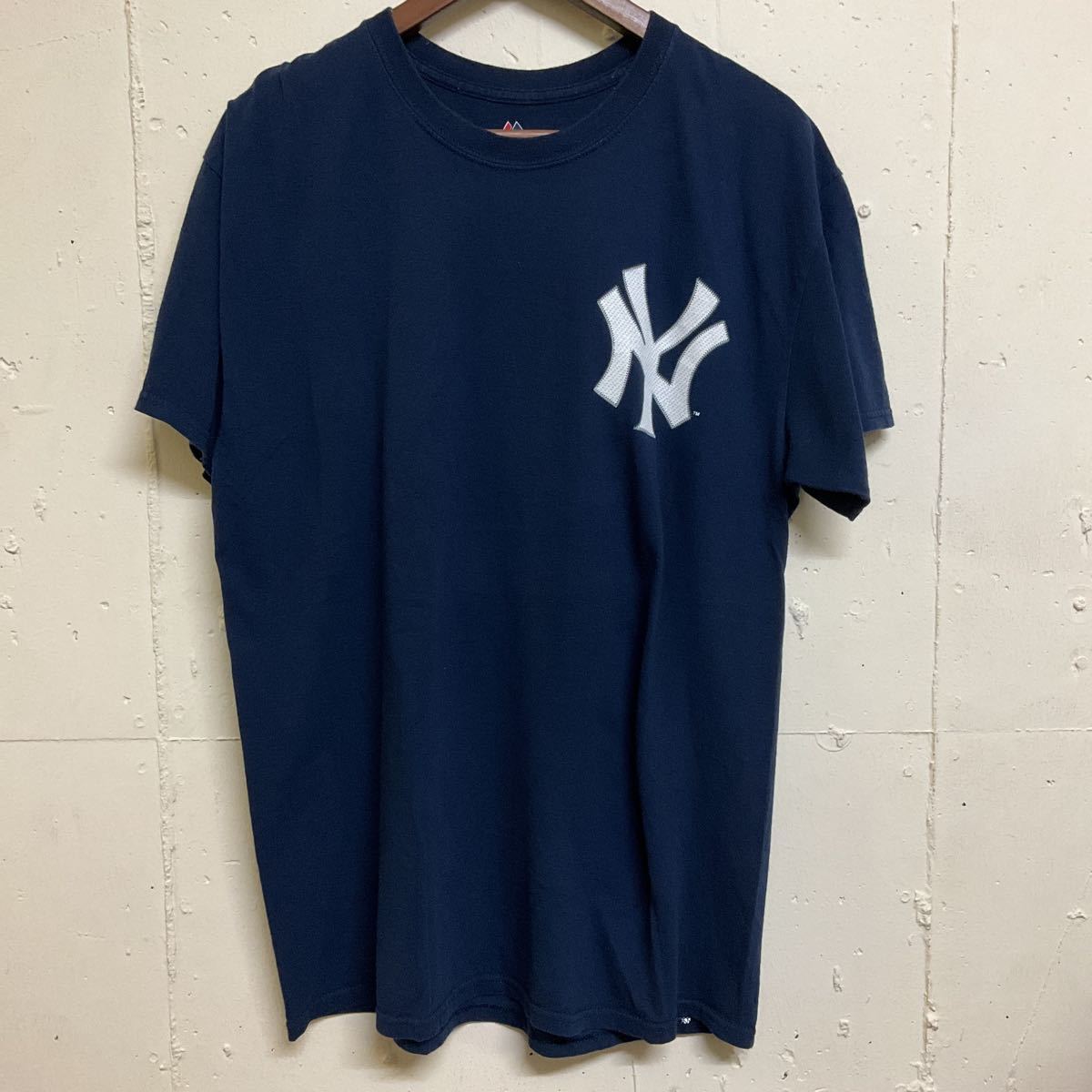 Majestic 社製 New York Yankees ベースボールシャツ USA製 Yahoo