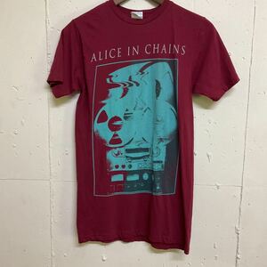 ALICE IN CHAINS アリスインチェインズ 半袖Tシャツ 半袖 Tシャツ プリントTシャツ 古着 S