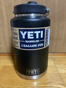 新品　未使用　YETI イエティ イェティ one gallon 1GALLON 1ガロン JUGS ジャグ Rambler ランブラー アウトドア　キャンプ　水筒　