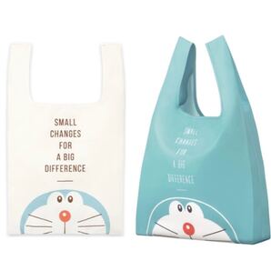 新品未使用品 エリクシール ドラえもん エコバッグ 2点セット