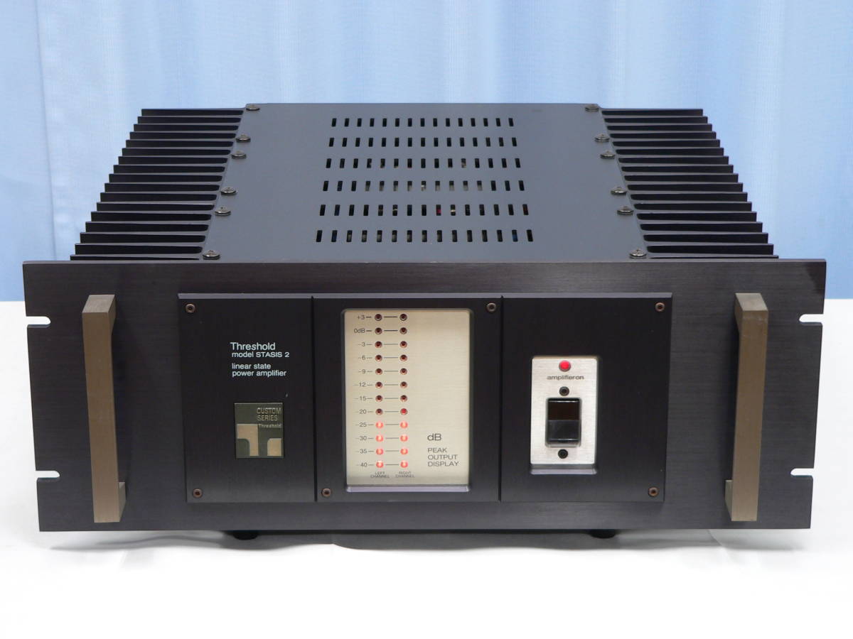 スルーレイ ヤフオク! - A&P Threshold STASIS2 大型パワーアンプ USED ...