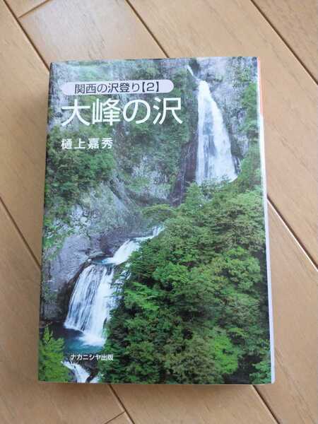 ★希少 大峰の沢 関西の沢登り 2 樋上嘉秀 近畿 沢登り 関西 ガイド 大峰の沢 送料無料