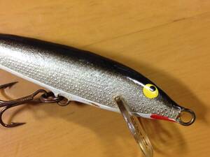 ★RAPALA★　F-7　S　ラパラ　フローティング　7cm　シルバー　印字　腹巻　フィンランド　#21-1063