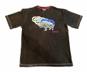 90S エコーアンリミテッド　Tシャツ Ecko Unltd.boy's black graphic t-shirt