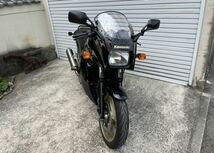 2001年 A14 KAWASAKI GPZ900R 極上　ノーマル　走行距離3000km エボニー×パールコスミックグレー(マレーシア仕様) フルパワー_画像7