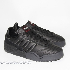 アディダス バイ アレキサンダーワン EG0903 サッカーシューズ ブラック レザー 25cm 使用僅か adidas by ALEXANDER WANG B-BALL SOCCERの画像1