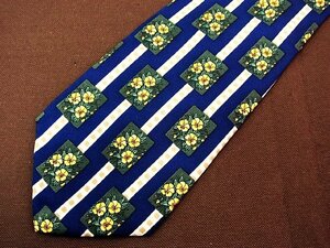 ♪25916D♪状態並品【草花 植物 柄】アンドリューズタイズ【Andrew's Ties】ネクタイ