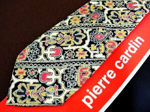 ♪26002D♪状態並品【アート デザイン 柄】ピエールカルダン【pierre cardin】ネクタイ